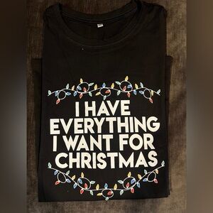 Black Christmas Graphic Tshirt